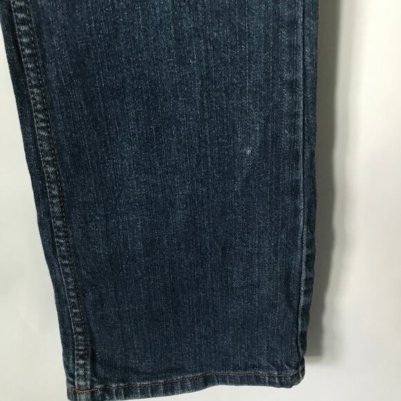 American Rag Jeans Size 7 Regular Womens Straight Leg Medium Distressed Wash - Picture 10 of 12